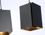 Светильник подвесной TN5133/2 BK черный E27/2 max 40W 260*80*1150