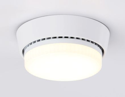 Светильник накладной G10188 WH белый GX53 max 12W D90*20
