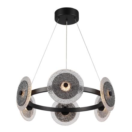 SL6142.433.01 Светильник подвесной ST-Luce черный/дымчатый LED 1*34W 4000K