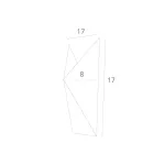 Декоративная подсветка Arte Lamp BUSTA A1609AP-1GY, LED