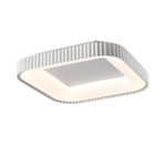 7767/56L AVRA LED SN 578 Светильник металл/белый LED (56Вт+14Вт) 3000-6000K 500х500 IP43 пульт ДУ+подсветка SHARMEL