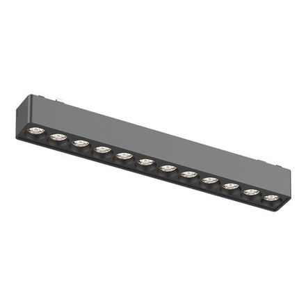 ST673.446.12 Магнитный трековый светильник Черный LED 1*12W 4000K 710Lm Ra&gt;90 36° IP20 L230xW26xH24 48V