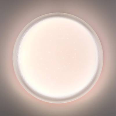 7775/ELN PALE SN 110 Светильник пластик/белый "зв. небо" LED 76Вт 3000/4000/6000К D500 IP43 CCT JOLLY