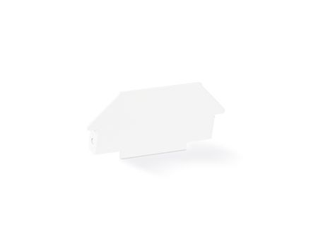Заглушка для корпуса в натяжной потолок Standard 220V GL7203 WH белый 62*30*1.2 (2шт. в упаковке)