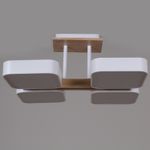 03359-0.3-04 WH+WOOD светильник потолочный