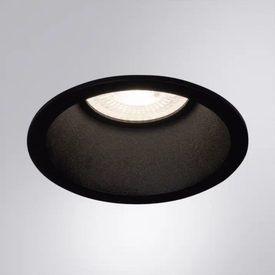 Точечный встраиваемый светильник Arte Lamp DASH A2864PL-1BK, 1хGU10