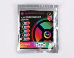 Светодиодная лента RGB GS2201 5050 30Led/ 7.2W m/ 12V IP20 RGB/ 5000*10*1.87mm/ кратность резки 100mm (4 конт.)