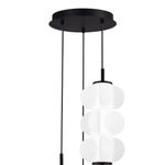 SL6121.403.03 Светильник подвесной ST-Luce Черный/Белый LED 3*8W 3000K