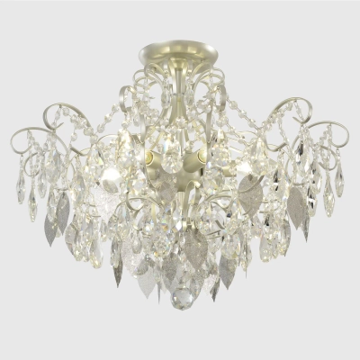 Светильник потолочный Crystal Lux ESMIRALDA PL6 SILVER 0524/106