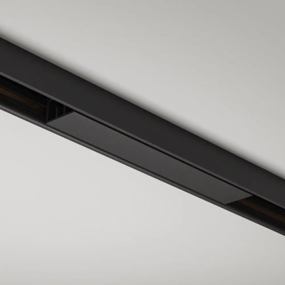 Коннектор питания прямой Basity, черный, TRA172IPC-1B. TM Maytoni