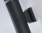 Светильник уличный настенный архитектурный ST3821/2 BK/CL черный/прозрачный IP54 GU10/2 max 35W 310*90*160