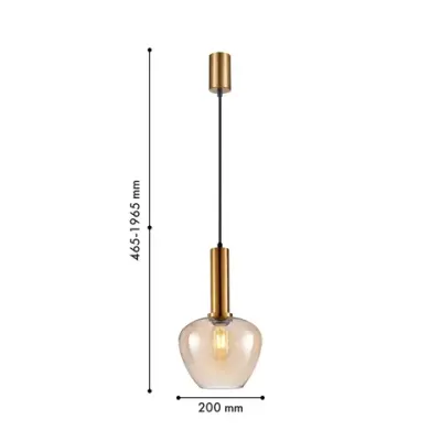 Подвес Dubbel 4356-1P, 1*E27*40W. ТМ F-Promo