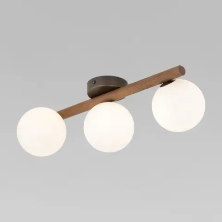 Потолочный светильник со стеклянными плафонами 10269 Estera Wood, G9х3