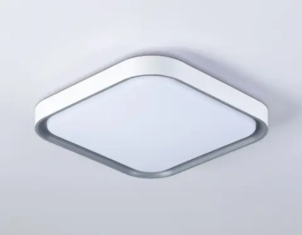 Потолочный светодиодный светильник FZ1250 WH/GR белый/серый 18W 5000K 250*250*60 (Без ПДУ)
