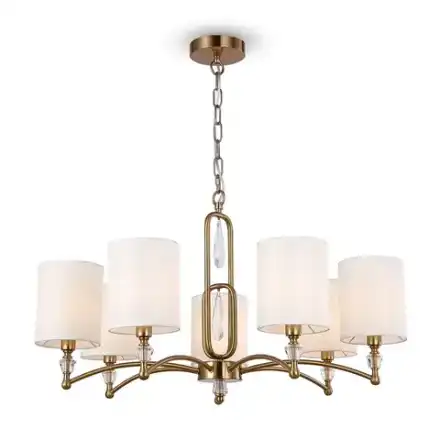 Подвесной светильник Riverside FR1007PL-07BS, E14х7. TM Maytoni