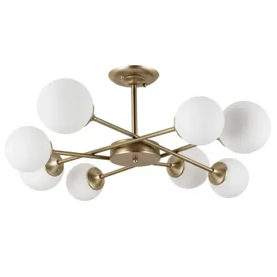 Потолочная люстра Arte Lamp MARCO A2703PL-8SG, 8хE14