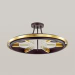 4401/6C LOFTI LN19 204 золотой, черный Люстра потолочная E27 6*60W 220V MAEVE