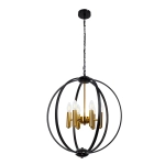 Подвесная люстра Arte Lamp CASTULA A7013SP-6BK, 6хE14