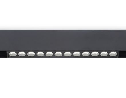 Светильник светодиодный для шинопровода Magnetic GL4024 BK черный IP20 12W 4200K 48V 24° 220*22*45