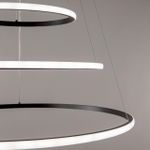 Citilux Неон Смарт CL731A095E Умная подвесная люстра Венге