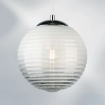 804101 Подвес DISSIMO 1х40W E27 ХРОМ/БЕЛЫЙ Lightstar