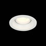 ST208.508.01 Св-к встр. Мат. белый GU10 1*50W D94xH40 220V Без ламп