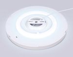 Потолочный светодиодный светильник FZ3005 WH белый IP44 33W+10W 6400+6400К D375*40 (Без ПДУ)