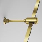 Крепление настенное Wall одинарное удлиненное Flarity латунь, TRA155CW-SL1-BS. TM Maytoni
