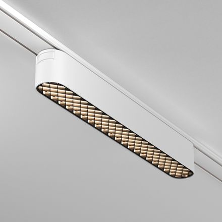 Трековый светильник Basis Grid Radity 4000K 12Вт 60°, TR084-1-12W4K-W. TM Maytoni