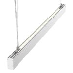 358877 OVER NT22 210 белый Светильник подвесной светодиодный (длина подвесов 1,2м) IP20 LED 4000K 40W вниз + 12W вверх 220V ITER
