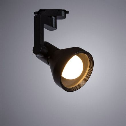 Трековый светильник Arte Lamp NIDO A5108PL-1BK, 1хE27