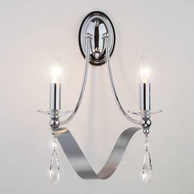 Бра в классическом стиле 60064/2 хром