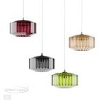 4747/1 PENDANT ODL21 487 янтарный/бронзовый Подвес E27 60W BINGA