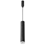 237237 Светильник 48V подвесной д/1-фазн трека DUE LED 10W 500LM 36G ЧЕРНЫЙ 3000K IP20