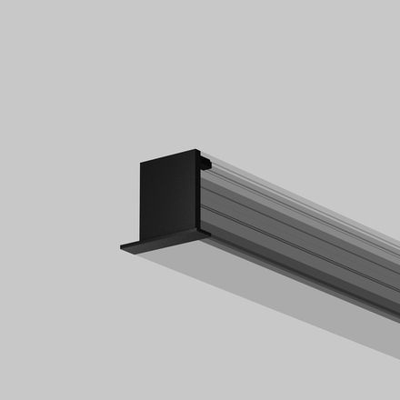 Комплект заглушек (для профиля 22×22) 2 шт., ALM-2222-B-EC 642051. TM Maytoni