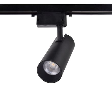 Трековый однофазный светодиодный светильник GL5860 BK черный LED 30W 4200K 24°