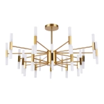 Люстра на штанге Arte Lamp Ramona A7410PL-40PB, 40хG4