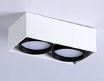 Светильник накладной TN70872/2 WH/BK белый/черный GX53/2 max 12W 185*92*62