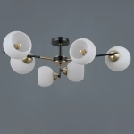 IL0469-6CSQ-24 BK AB LIBRA светильник потолочный ILLUMICO, E27х6