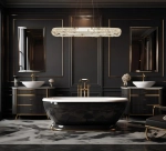 Люстра подвесная Elegance Gold FL1106-11PO, LED