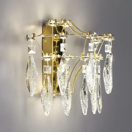 7000/25WL CLASSIC ODL_EX25 069 Настенный светильник металл/хрусталь/нерж сталь IP20 LED 25W 4000K 220-240V FLAMENCO
