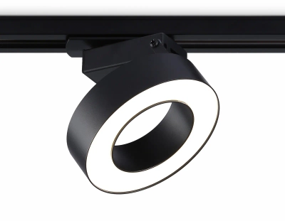 Светильник светодиодный трековый GL6868 BK черный LED 15W 4200K D115*80