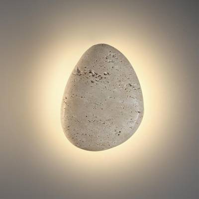 7034/5WL L-VISION ODL25 231 Настенный светильник светильник металл/камень IP20 1*5W 3000K 220V TRAVERTINO