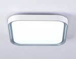 Потолочный светодиодный светильник FZ1256 WH/GR белый/серый 27W 5000K 350*350*60 (Без ПДУ)