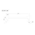 Спот Arte Lamp RASALAS A2219PL-2BK, 1хLED