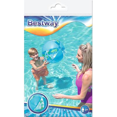 Мяч надувной пляжный дизайнерский 51 см 31036 Bestway