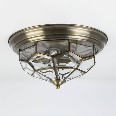 Citilux Витра-1 CL442530 Люстра потолочная витражная Бронза