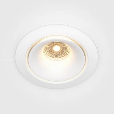 Встраиваемый светильник Yin 3000K 1x12Вт 60° Dim Triac, DL031-L12W3K-D-W. TM Maytoni
