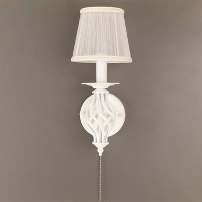 Citilux Ровена CL427310 Бра с абажуром и выключателем Белое