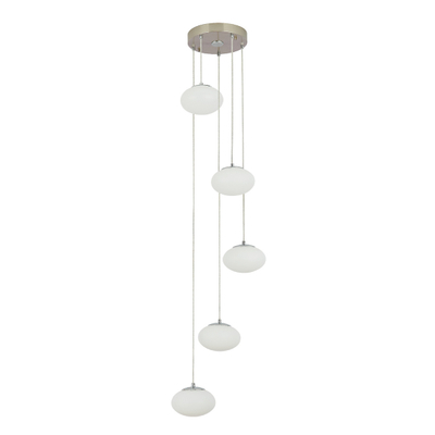 Citilux ATMAN SMARTCL226A051 LED RGB Умная каскадная люстра Матовый Хром